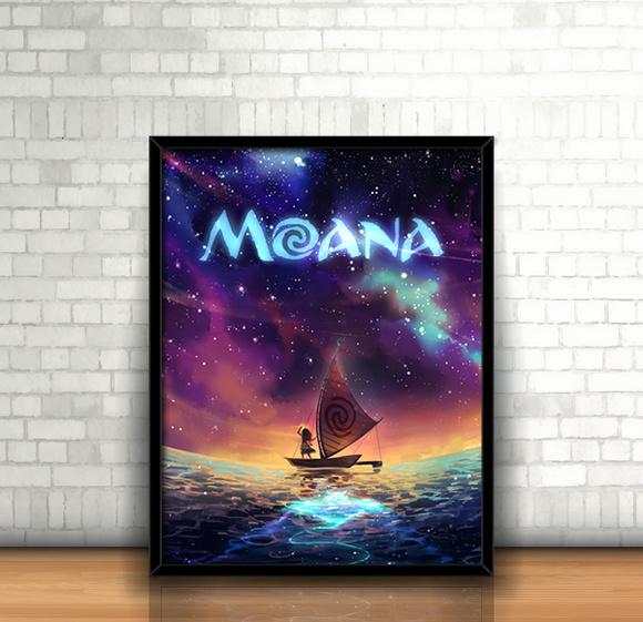 Quadro Moana / 20x30cm / Com Vidro