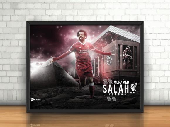 Quadro Mohamed Salah / Liverpool