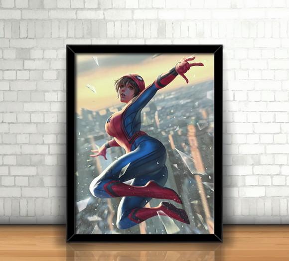 Quadro Mullher Aranha