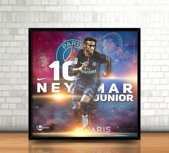 Quadro Neymar / PSG
