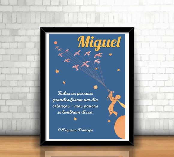 Quadro O Pequeno Príncipe
