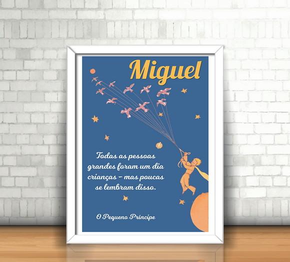 Quadro O Pequeno Príncipe