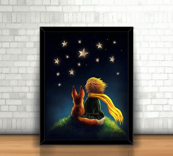 Quadro O Pequeno Príncipe
