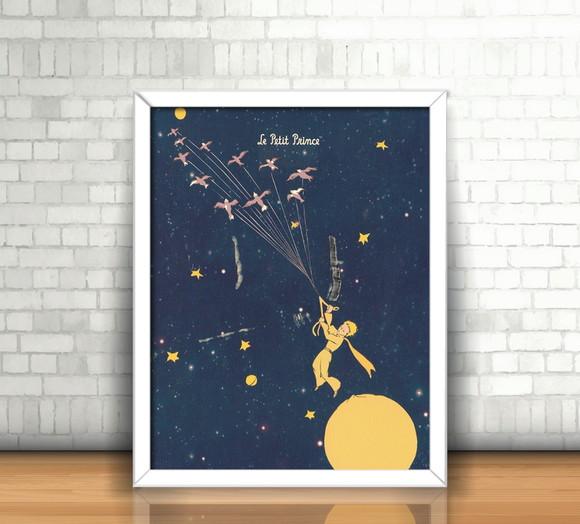 Quadro O Pequeno Príncipe