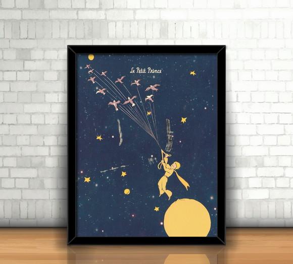 Quadro O Pequeno Príncipe