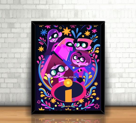 Quadro Os Incríveis
