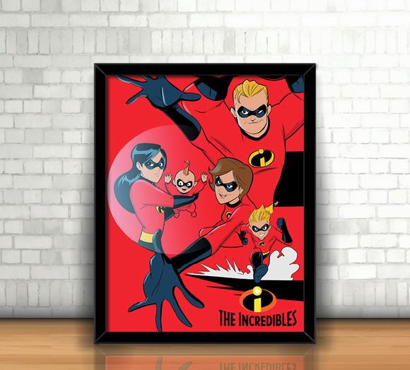 Quadro Os Incríveis