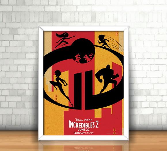 Quadro Os Incríveis