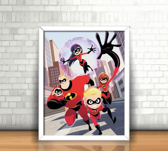 Quadro Os Incríveis