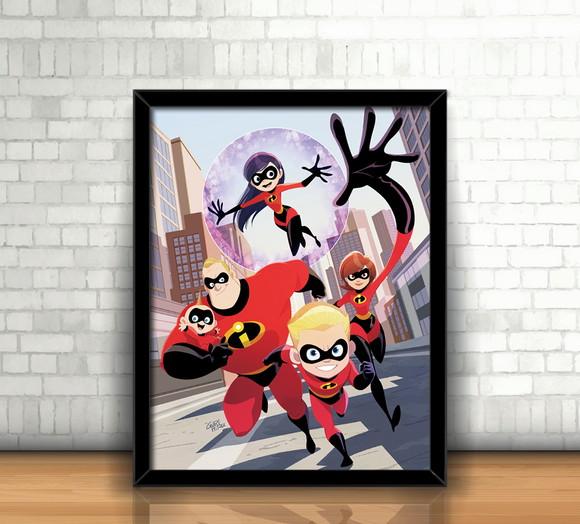 Quadro Os Incríveis