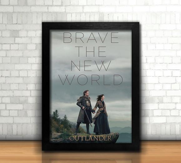 Quadro Outlander / 20x30cm / com Vidro