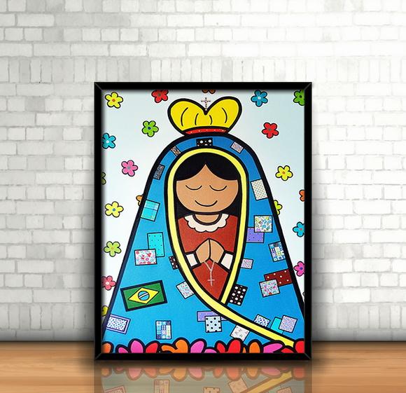 Quadro Padroeira do Brasil