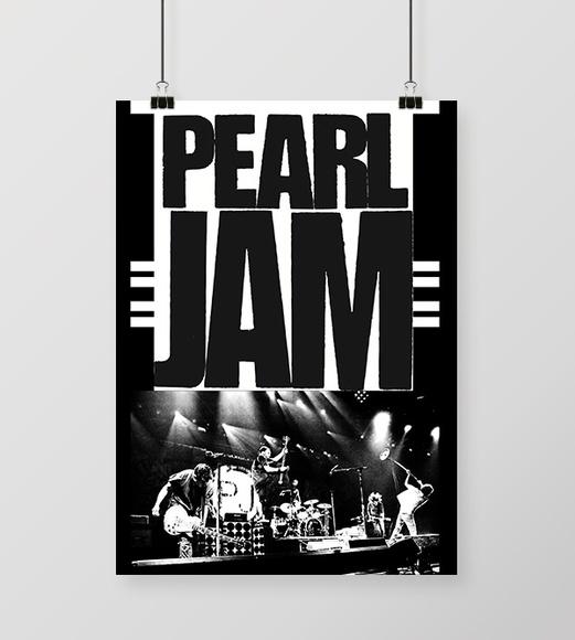 Quadro Pearl Jam Live