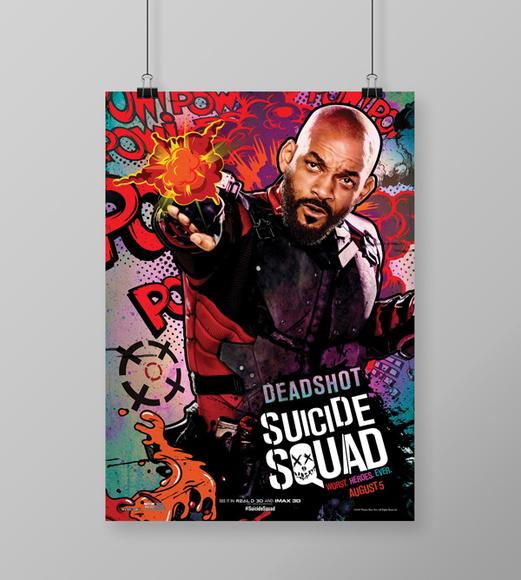 Quadro Pistoleiro / Esquadrão Suicida