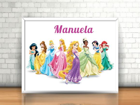 Quadro Princesas