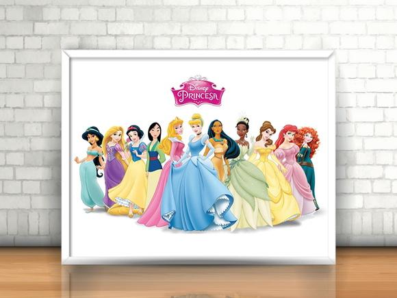 Quadro Princesas