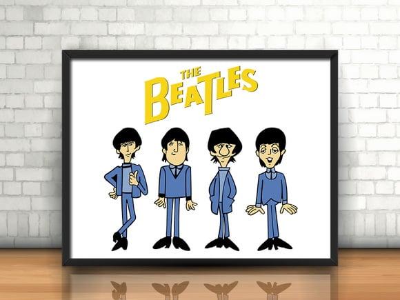 Quadro Quarteto de Liverpool