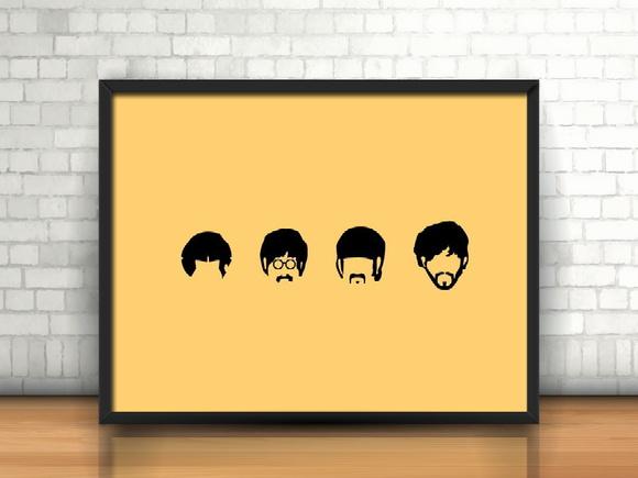Quadro Quarteto de Liverpool