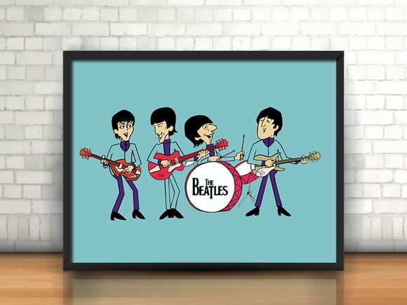 Quadro Quarteto de Liverpool