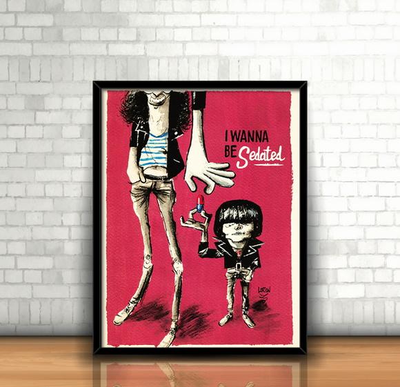 Quadro Ramones I Wanna be Sedated