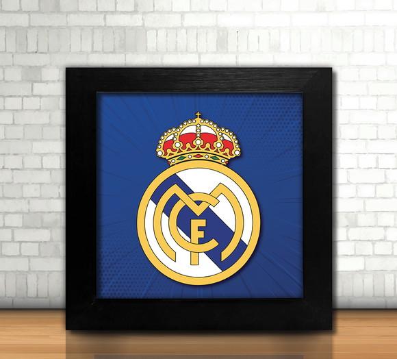 Quadro Real Madrid (20x20cm)
