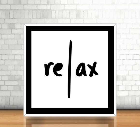 Quadro Relax (20x20cm)