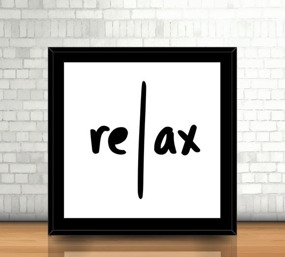 Quadro Relax (20x20cm)