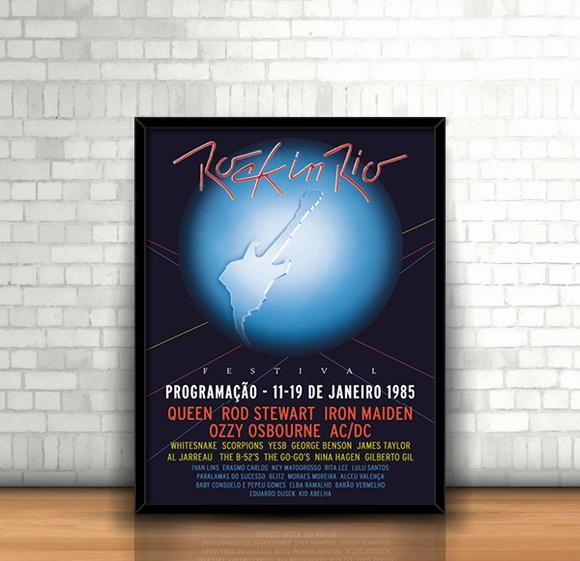 Quadro Rock in Rio 85