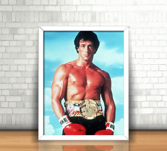 Quadro Rocky Balboa