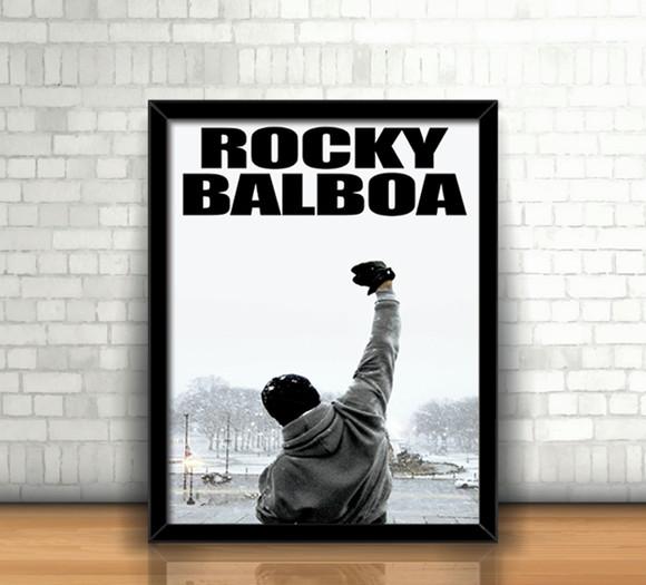Quadro Rocky Balboa