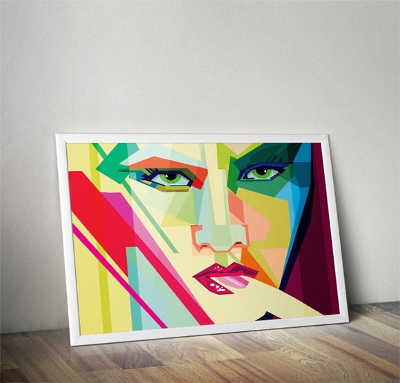 Quadro Rosto