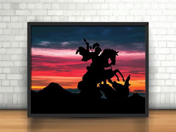 Quadro São Jorge
