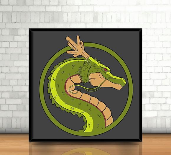 Quadro Sheng Long / Dragon Ball