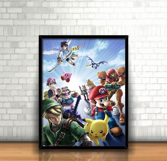 Quadro Smash Bros