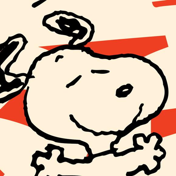 Quadro Snoopy Dancin'