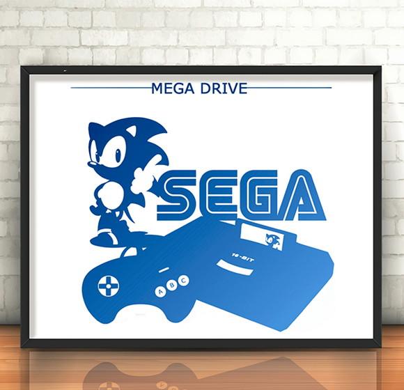 Quadro Sonic / Mega Drive