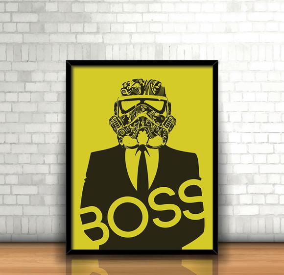 Quadro Star Wars Boss