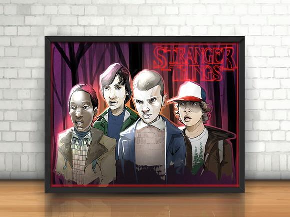 Quadro Stranger Things