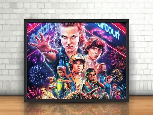 Quadro Stranger Things