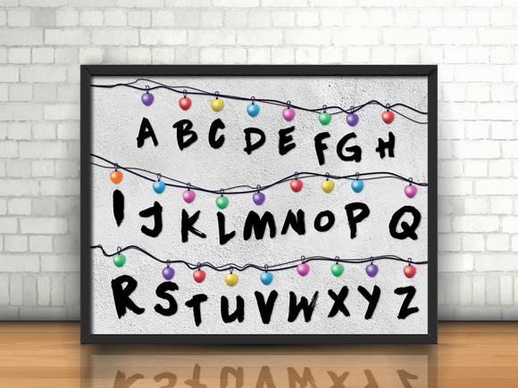 Quadro Stranger Things