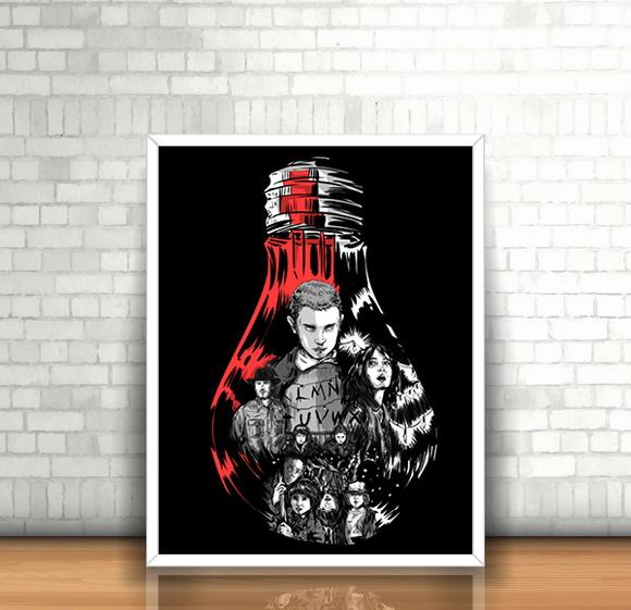 Quadro Stranger Things
