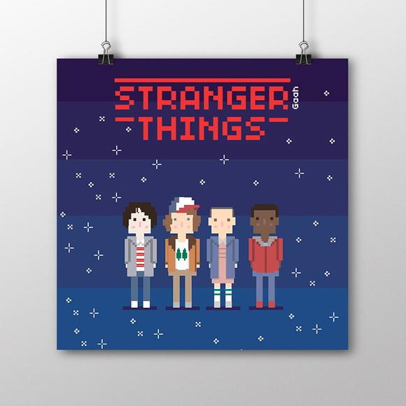 Quadro Stranger Things