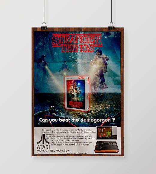Quadro Stranger Things