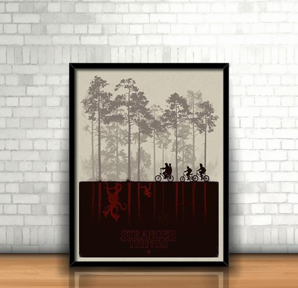 Quadro Stranger Things