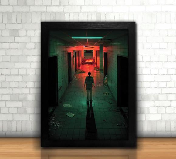 Quadro Stranger Things / 20x30cm / Com Vidro