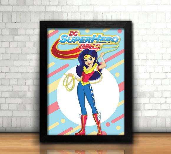 Quadro Super Hero Girls