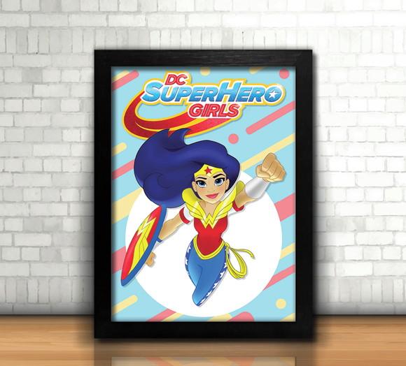 Quadro Super Hero Girls
