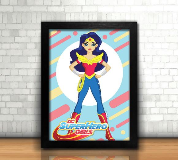Quadro Super Hero Girls