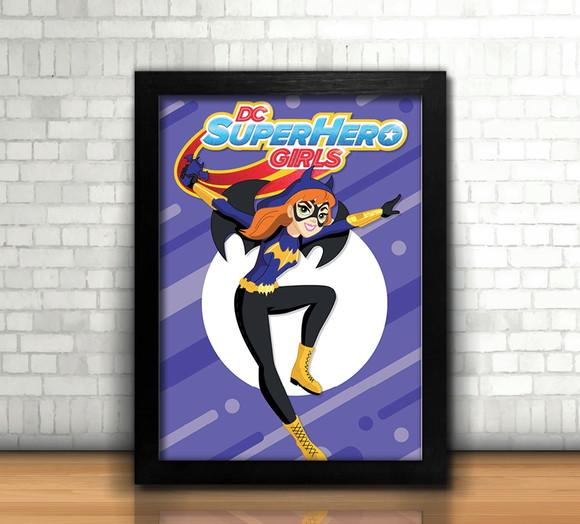 Quadro Super Hero Girls / Batgirl