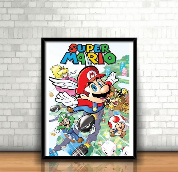 Quadro Super Mario Bros